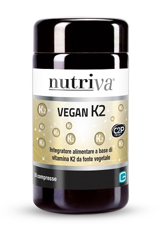 NUTRIVA VEGAN K2 30 COMPRESSE - Farmacia Bartoli