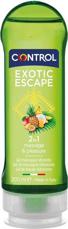 CONTROL GEL PER MASSAGGI EXOTIC ESCAPE 200 ML - Farmacia Bartoli