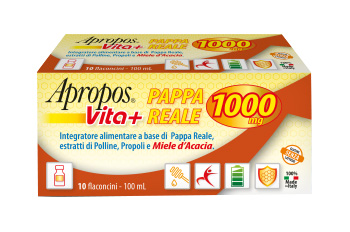 APROPOS VITA+ PAPPA REALE 1000MG 10 FLACONCINI DA 10 ML - Farmacia Bartoli