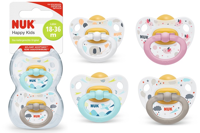 NUK SUCCHIETTO HAPPY KIDS LATTICE 18-36 MESI 2 PEZZI - Farmacia Bartoli