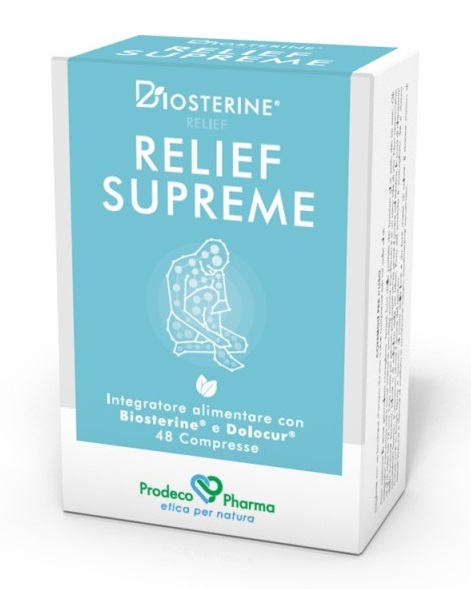 BIOSTERINE RELIEF SUPREME 48 COMPRESSE - Farmacia Bartoli