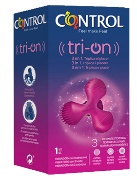 CONTROL TRI-ON VIBRATORE 3 IN 1 1 PEZZO - Farmacia Bartoli