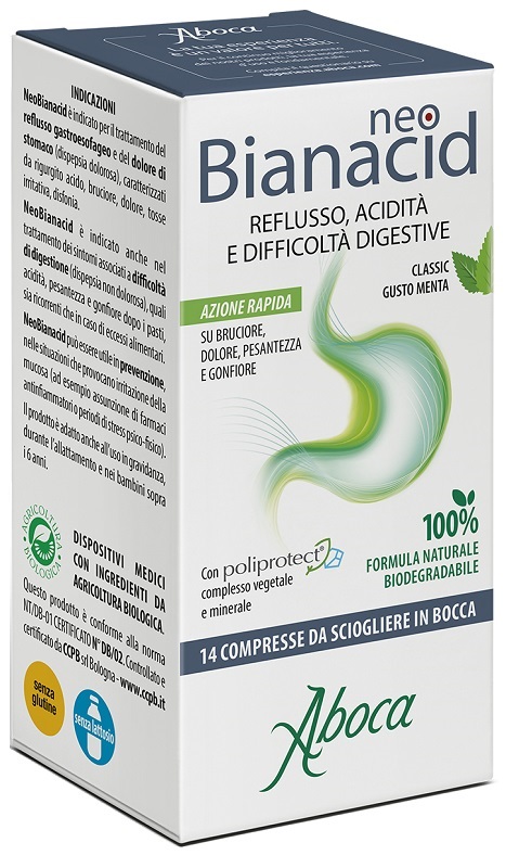 NEOBIANACID 14 COMPRESSE MASTICABILI - Farmacia Bartoli