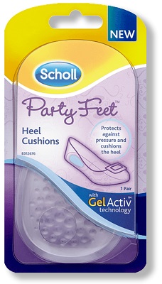 PLANTARE ORTOPEDICO SCHOLL PARTY FEET GEL ACTIVE TALLONE - Farmacia Bartoli