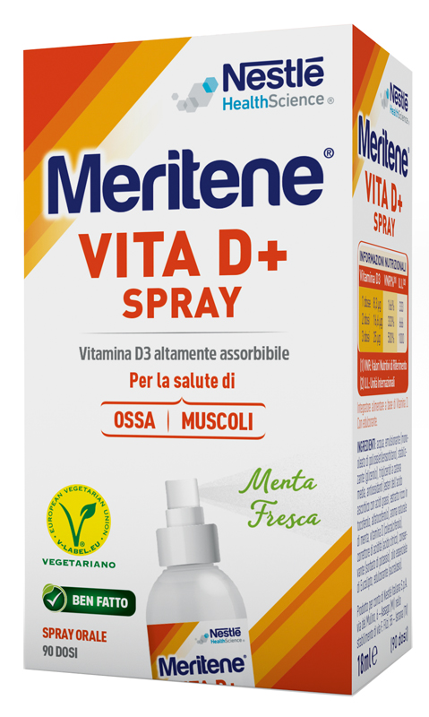 MERITENE VITA D+ SPRAY 18 ML - Farmacia Bartoli