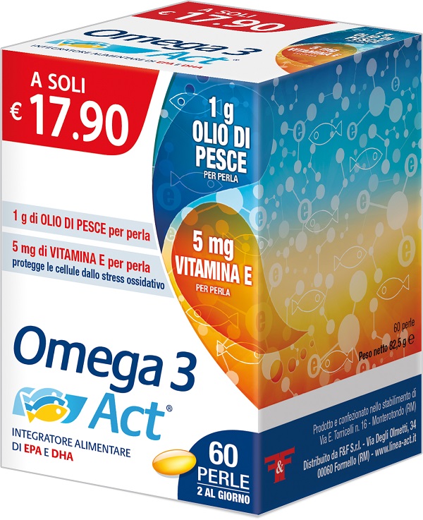 OMEGA 3 ACT 1G 60 PERLE - Farmacia Bartoli