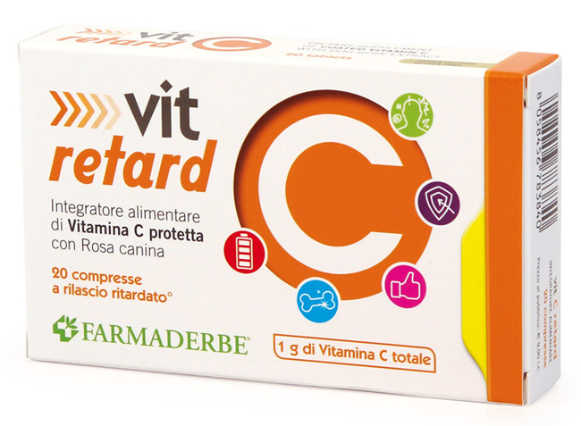 VIT C RETARD 20 COMPRESSE A RILASCIO RITARDATO - Farmacia Bartoli