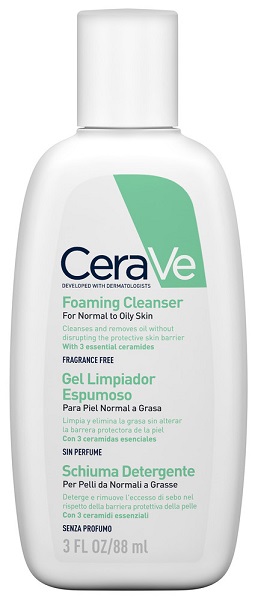 CERAVE SCHIUMA DETERGENTE VISO 88 ML - Farmacia Bartoli