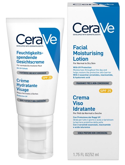 CERAVE CREMA VISO IDRATANTE SPF25 52 ML - Farmacia Bartoli