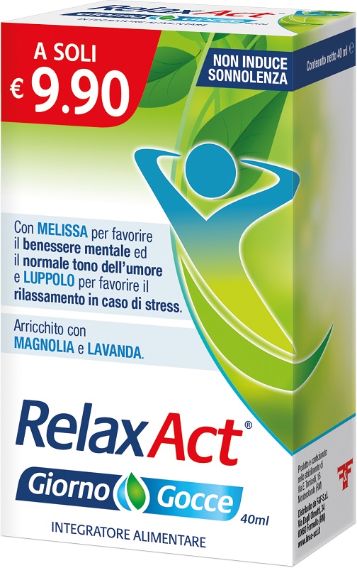 RELAX ACT GIORNO GOCCE 40 ML - Farmacia Bartoli