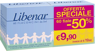 FIALE MONODOSE LIBENAR 60 PEZZI DA 5 ML - Farmacia Bartoli
