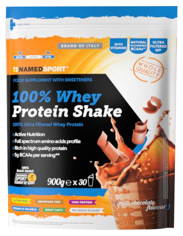 100% WHEY PROTEIN SHAKE MILK CHOCOLATE 900 G - Farmacia Bartoli