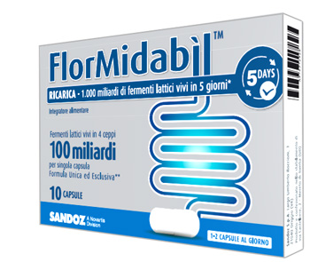 FLORMIDABIL RICARICA 10 CAPSULE - Farmacia Bartoli