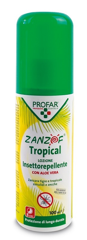 ZANZOF TROPICAL FORTE SPRAY DEET 19,5% 100 ML PROFAR - Farmacia Bartoli