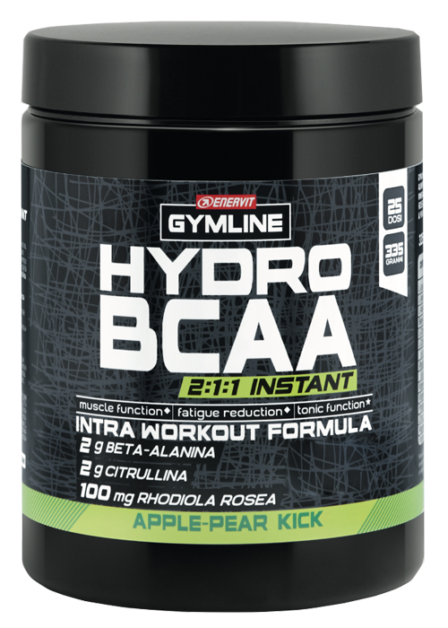 GYMLINE MUSCLE HYDRO BCAA INSTANT APPLE & PEAR POLVERE 335 G - Farmacia Bartoli