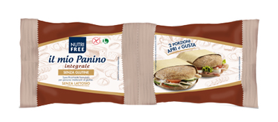 NUTRIFREE IL MIO PANINO INTEGRALE 2 X 90 G - Farmacia Bartoli