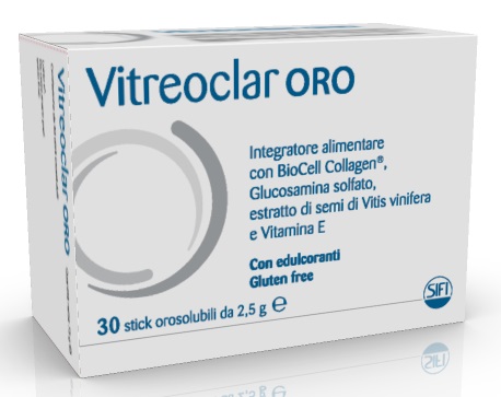 VITREOCLAR ORO 30 BUSTINE OROSOLUBILI DA 2,5 G - Farmacia Bartoli