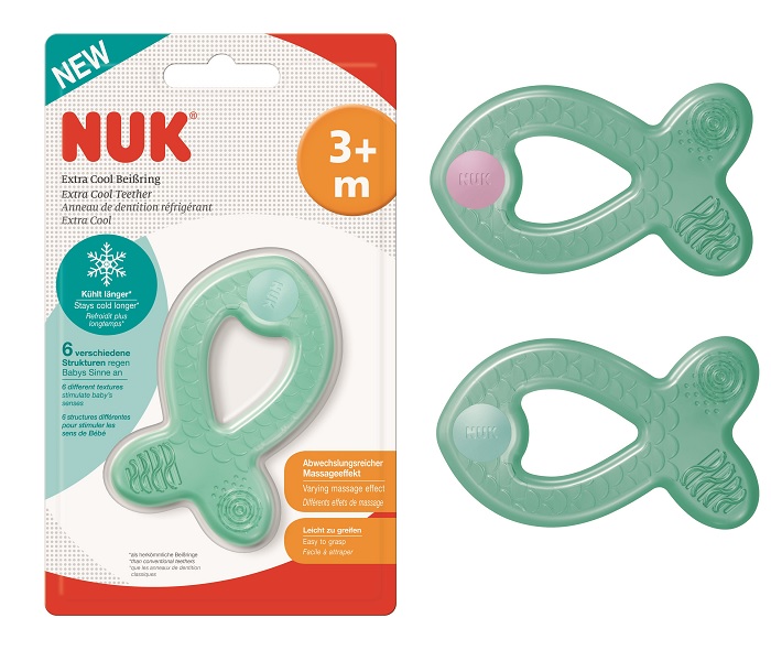 NUK ANELLO DENTIZIONE EXTRA COOL PESCIOLINO 1 PEZZO - Farmacia Bartoli