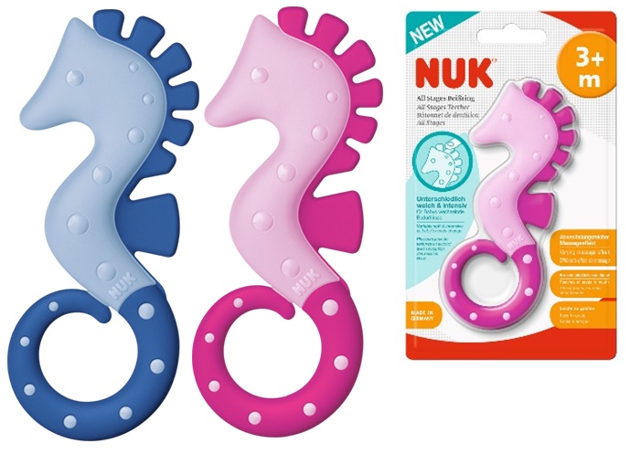 NUK ANELLO DENTIZIONE CAVALLUCCIO 1 PEZZO - Farmacia Bartoli