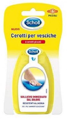 SCHOLL CEROTTI PER VESCICHE PICCOLI 6 PEZZI - Farmacia Bartoli