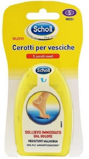 SCHOLL CEROTTI PER VESCICHE MEDIO 5 PEZZI - Farmacia Bartoli