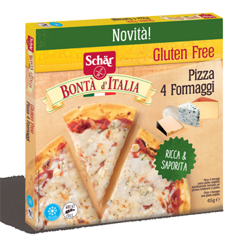 SCHAR SURG PIZZA 4 FORMAGGI 415 G 1 PEZZO - Farmacia Bartoli