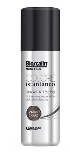 BIOSCALIN NUTRICOLOR COLORE ISTANTANEO CASTANO CHIARO 75 ML - Farmacia Bartoli