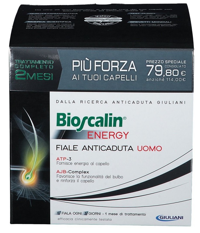 BIOSCALIN ENERGY FIALE DOPPIA TAGLIO PREZZO - Farmacia Bartoli