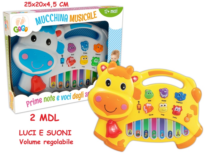 PIANOLINA MUSICALE MUCCA - Farmacia Bartoli