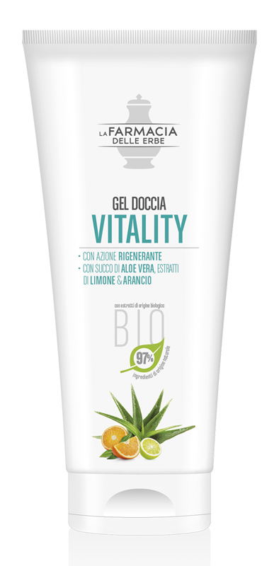 FARMACIA DELLE ERBE GEL DOCCIA VITALITY BIO 100 ML - Farmacia Bartoli