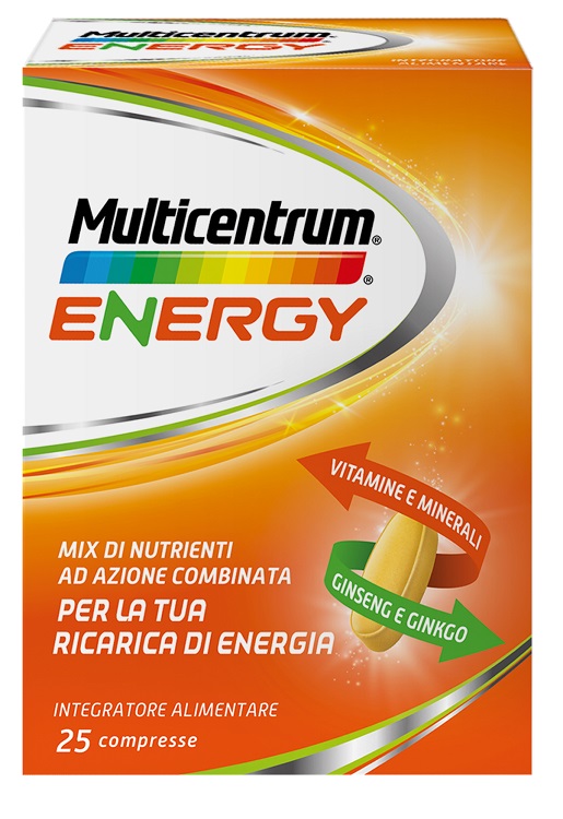 MULTICENTRUM MC ENERGY 25 COMPRESSE - Farmacia Bartoli