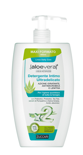 ALOEVERA2 DETERGENTE INTIMO ULTRADELICATO 400 ML - Farmacia Bartoli