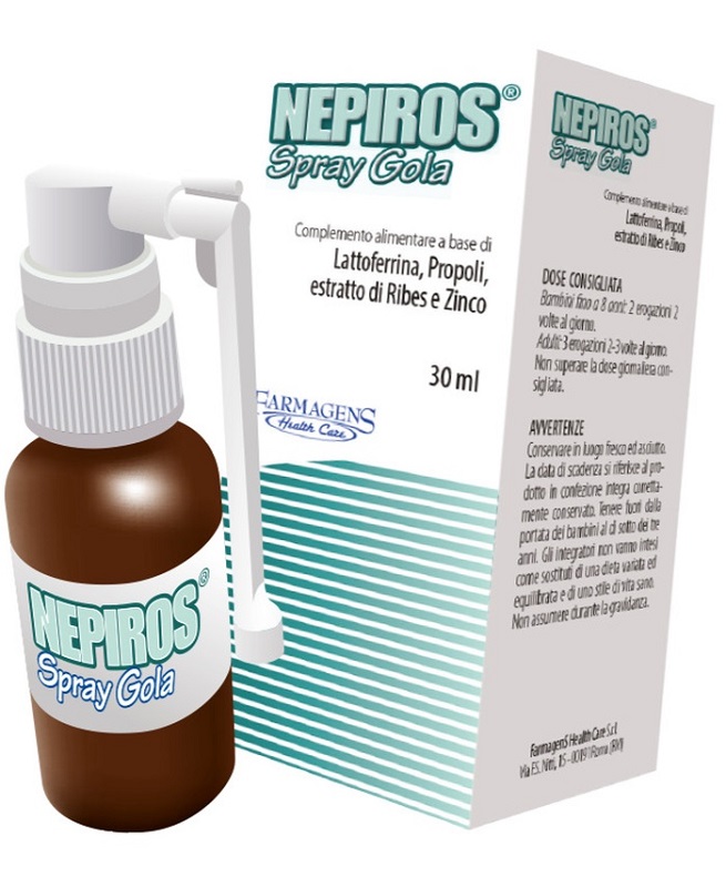 NEPIROS SPRAY GOLA 30 ML NUOVA FORMULA - Farmacia Bartoli