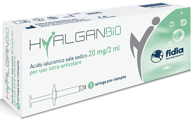 SIRINGA HYALGANBIO INTRA-ARTICOLARE 20MG 2 ML - Farmacia Bartoli