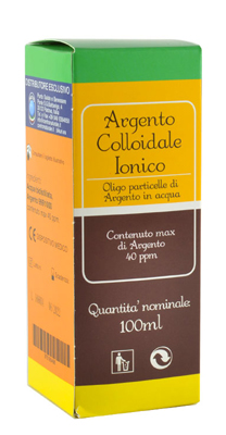 ARGENTO COLLOIDALE IONICO 40PPM CERTIFICATO SPRAY CON CONTAGOCCE 100 ML - Farmacia Bartoli
