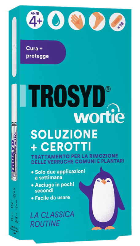 TROSYD WORTIE SOLUZIONE + CEROTTI - Farmacia Bartoli