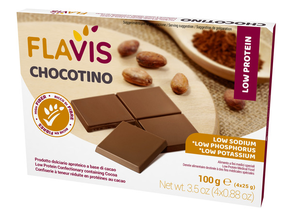 FLAVIS CHOCOTINO 4 PORZIONI DA 25 G - Farmacia Bartoli