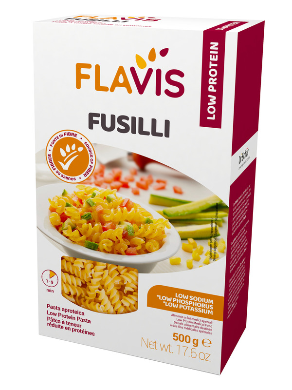 FLAVIS FUSILLI APROTEICI 500 G - Farmacia Bartoli