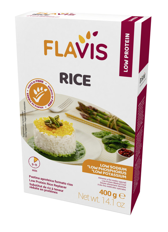 FLAVIS RICE PASTINA APROTEICA FORMATO RISO 400 G - Farmacia Bartoli