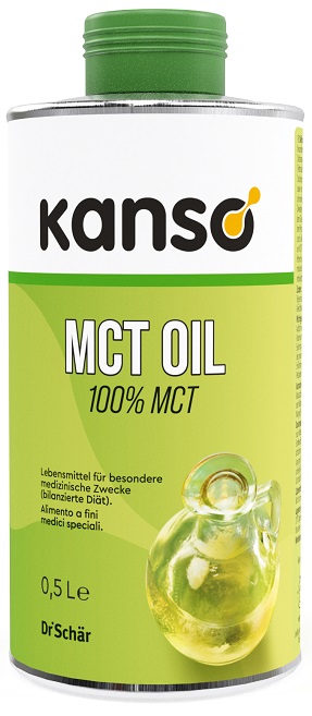 KANSO MCT OIL 100% OLIO DI ACIDI GRASSI 500 ML - Farmacia Bartoli