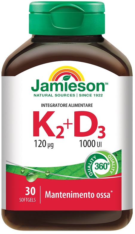 JAMIESON K2+D3 30 PERLE - Farmacia Bartoli