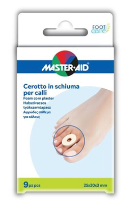 CEROTTO CALLI MASTER-AID FOOTCARE IN SCHIUMA PU 3 MM 9 PEZZI B9 - Farmacia Bartoli