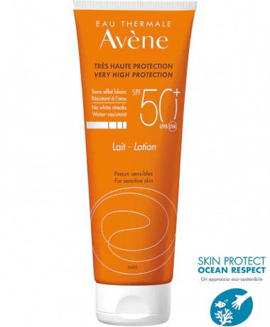 EAU THERMALE AVENE SOLARE LATTE SPF50+ 250 ML NUOVA FORMULA - Farmacia Bartoli
