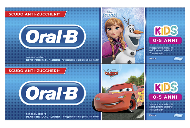 ORALB KIDS DENTIFRICIO FROZEN 0-5 ANNI - Farmacia Bartoli