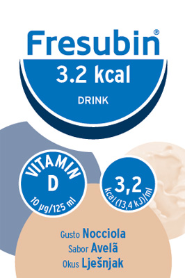 FRESUBIN 3,2 KCAL DRINK NOCCIOLA 4 X 125 ML - Farmacia Bartoli