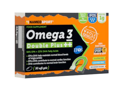 OMEGA 3 DOUBLE PLUS++ 30 SOFT GEL - Farmacia Bartoli