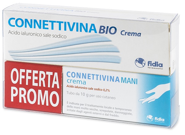 BUNDLE PACK CONNETTIVINABIO CREMA 25 G + CAMPIONE GRATUITO CONNETTIVINAMANI CREMA 10 G - Farmacia Bartoli