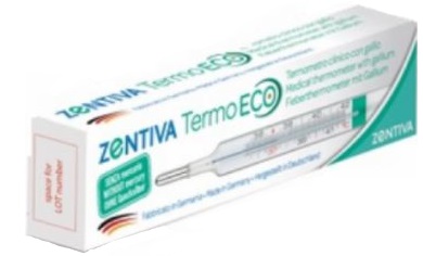TERMOMETRO AL GALLIO ZENTIVA TERMO ECO - Farmacia Bartoli