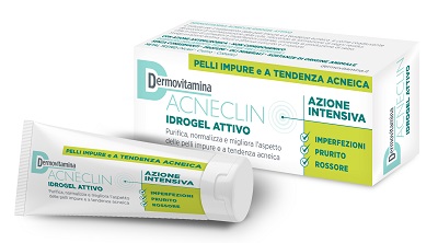 DERMOVITAMINA ACNECLIN IDROGEL ATTIVO AZIONE INTENSIVA 40 ML - Farmacia Bartoli