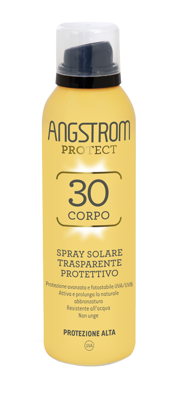 ANGSTROM PROTECT 30 CORPO SPRAY SOLARE TRASPARENTE 150 ML - Farmacia Bartoli